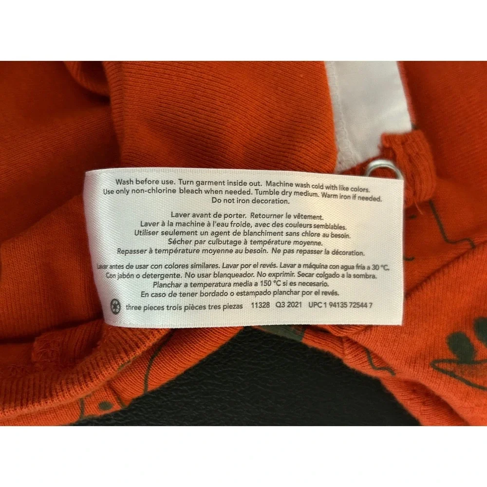 Carters Baby Boys Orange Dinosaur Print Short Sleeve Bodysuit 3 Months (1265)